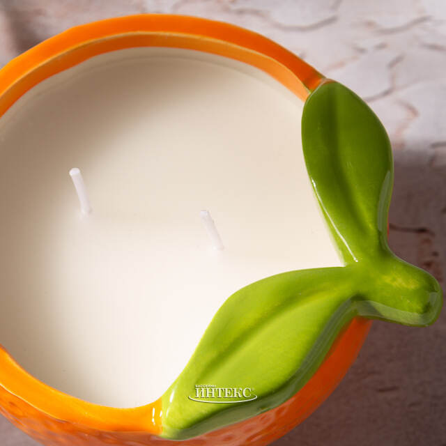 Ароматическая свеча Fruit - Апельсин 14 см Koopman