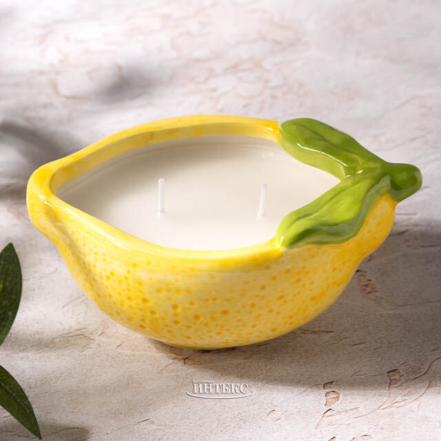 Ароматическая свеча Fruit - Лимон 14 см Koopman