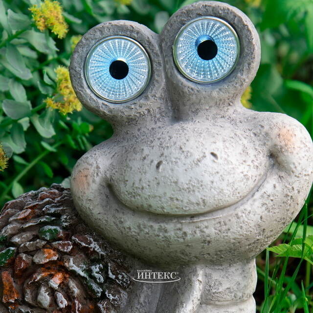 Садовый светильник на солнечной батарее Улитка Молли 23 см Koopman