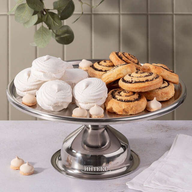 Подставка для торта на ножке Маргарет 34 см Koopman