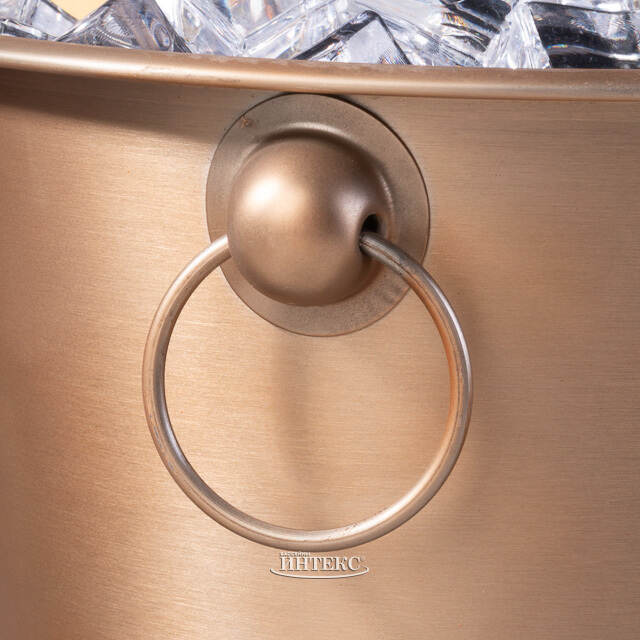 Набор бармена Дублин - ведерко для шампанского и для льда с щипцами, шейкер Koopman