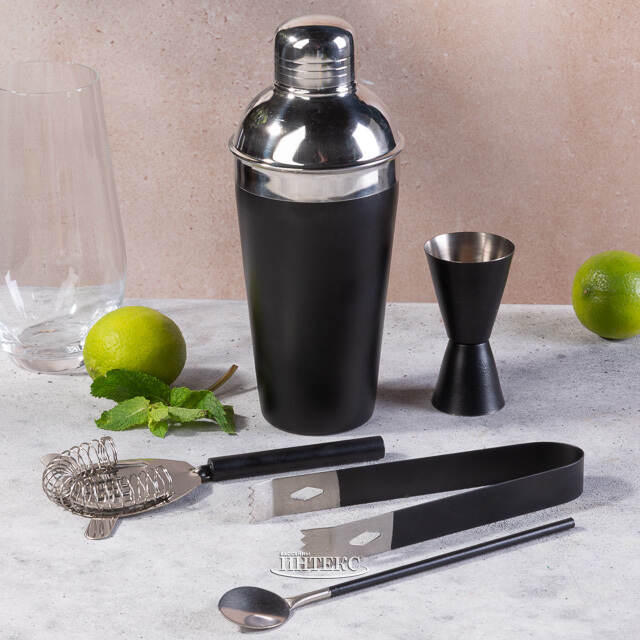 Набор бармена Finney Brunn с шейкером, 5 предметов Koopman