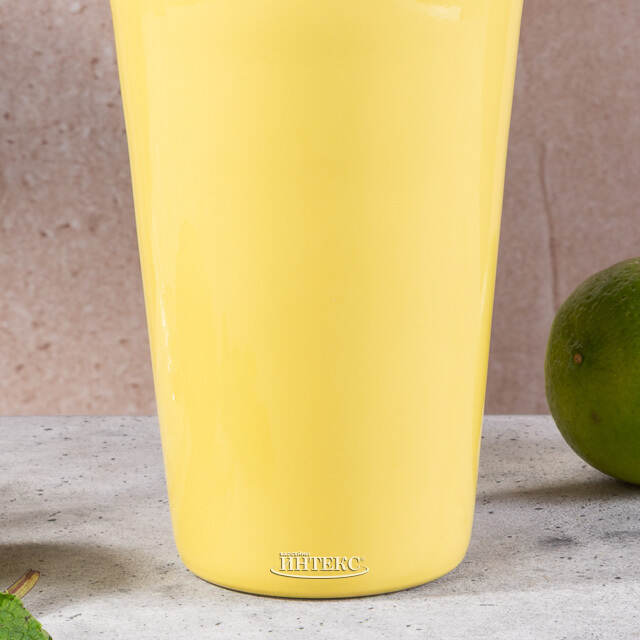 Шейкер для коктейлей Фанданго 500 мл, желтый Koopman