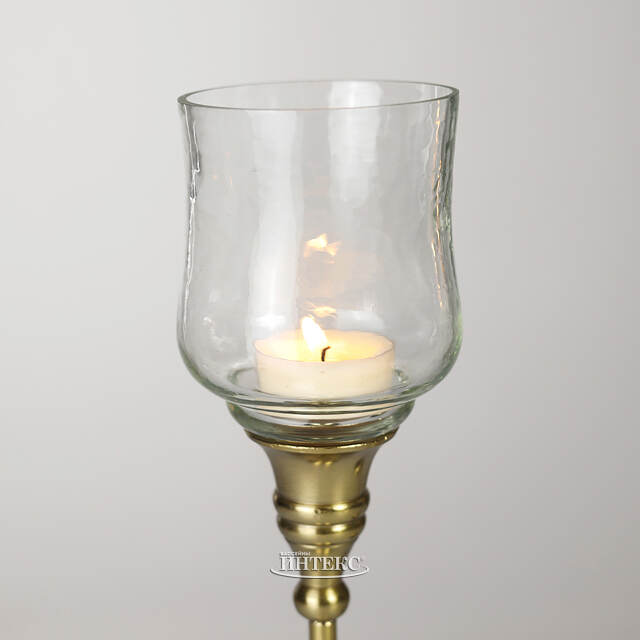 Подсвечник - Бокал Дарлингтон 31 см золотой Koopman (Купман)