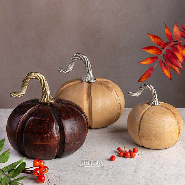 Деревянная фигурка Тыква Carmen 11 см  Koopman