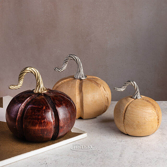 Деревянная фигурка Тыква Carmen 11 см  Koopman