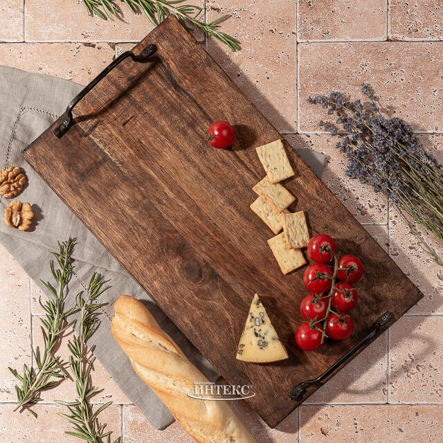 Деревянный поднос Ageletto 41*22 см Koopman