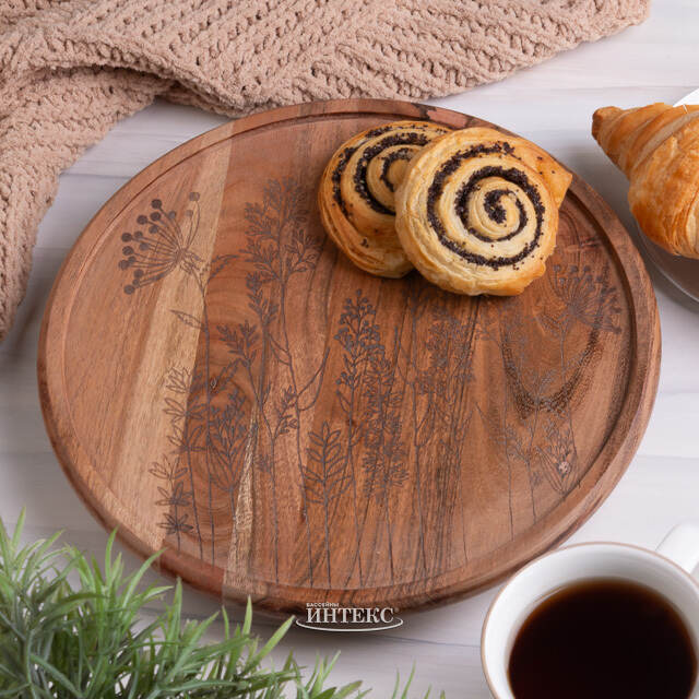Деревянный поднос Jamie 27 см Koopman