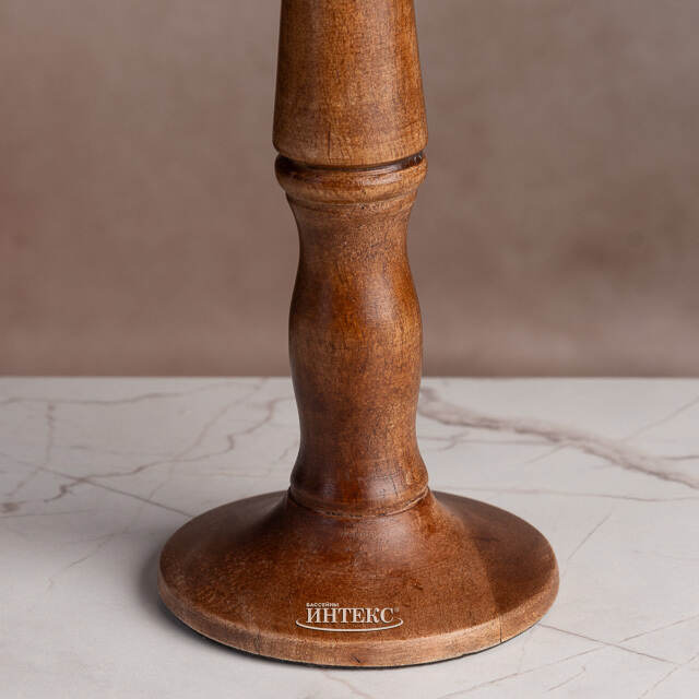 Деревянный подсвечник Andrea Gentile 28 см Koopman