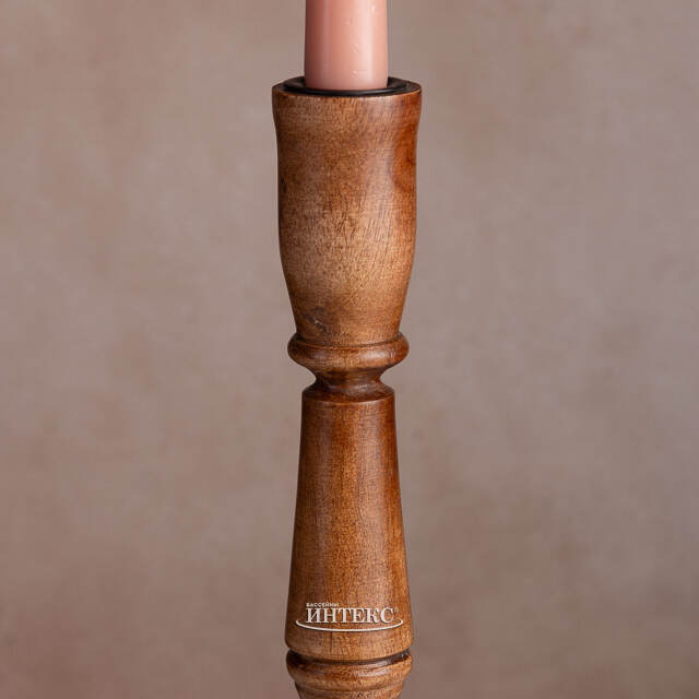 Деревянный подсвечник Andrea Gentile 28 см Koopman