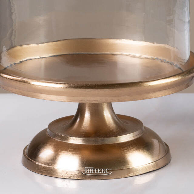 Стеклянный клош для декора Lillian 25*15 см Koopman