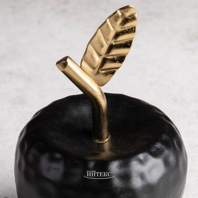Декоративная фигурка Яблоко Меркаданте 15 см черное Koopman (Купман)