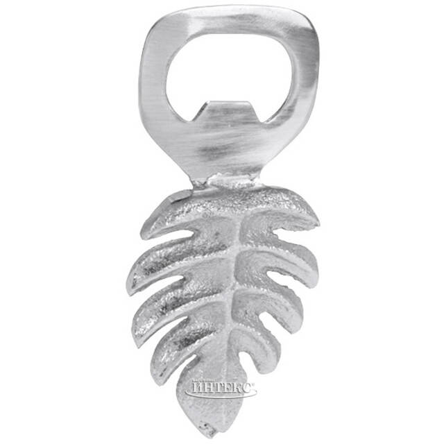 Открывалка для бутылок Тропикана Silver - Монстера 10 см Koopman