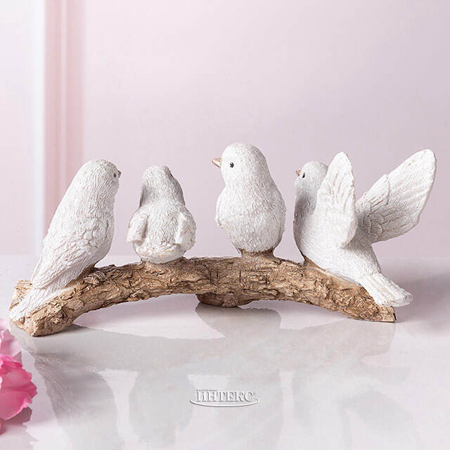 Декоративная фигурка Белые Птицы 16 см Koopman (Купман)