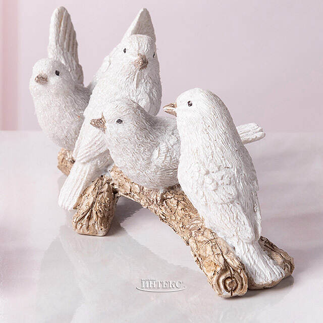 Декоративная фигурка Белые Птицы 16 см Koopman (Купман)