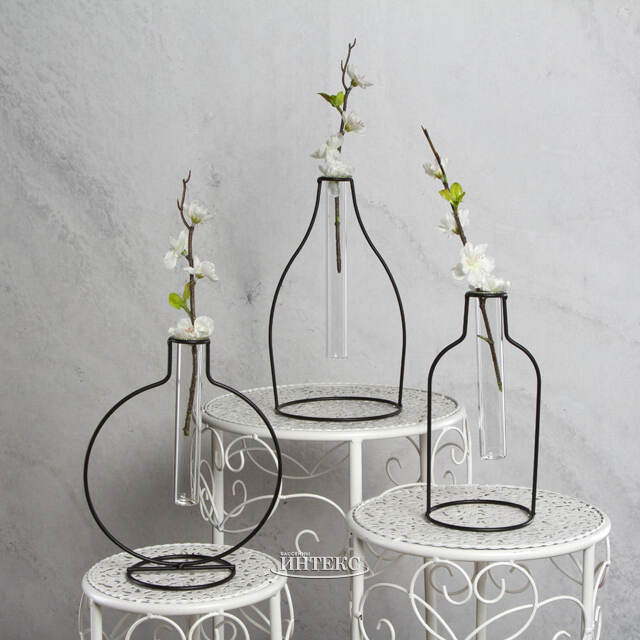 Ваза для одного цветка Бруклин 22 см Koopman