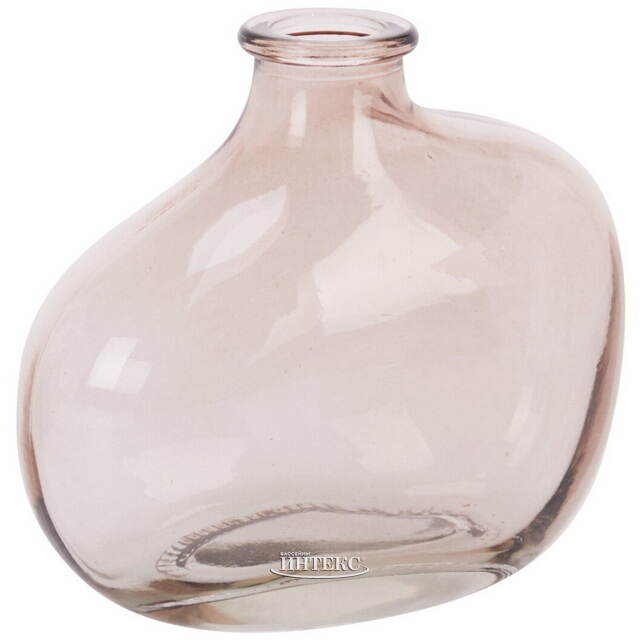 Стеклянная ваза Верджин Мурано 9 см пыльная роза Koopman (Купман)
