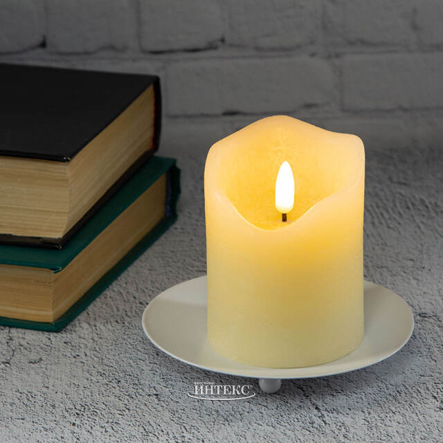 Подсвечник Блюдце, 12 см, белый Koopman