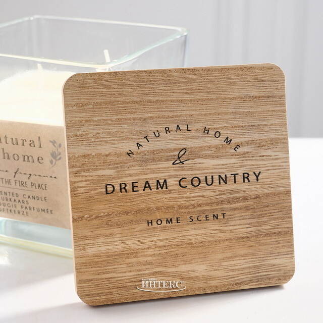 Ароматическая свеча By the Fire Place 10 см, в стеклянном стакане Koopman