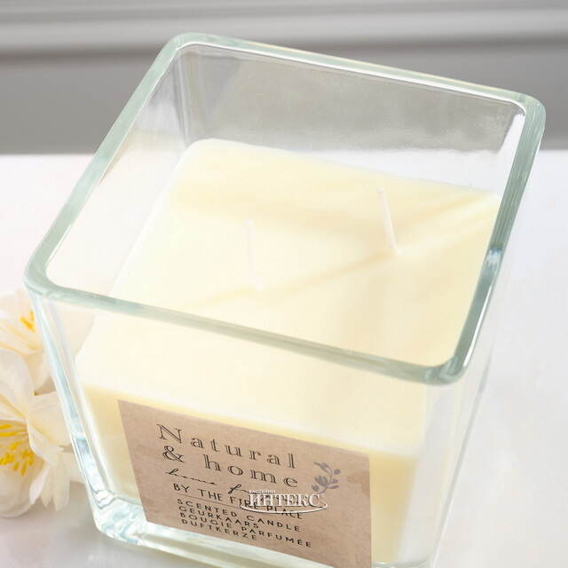 Ароматическая свеча By the Fire Place 10 см, в стеклянном стакане Koopman