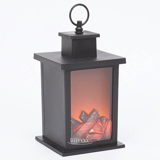 Декоративный фонарь-камин Classic 24 см, на батарейках Koopman