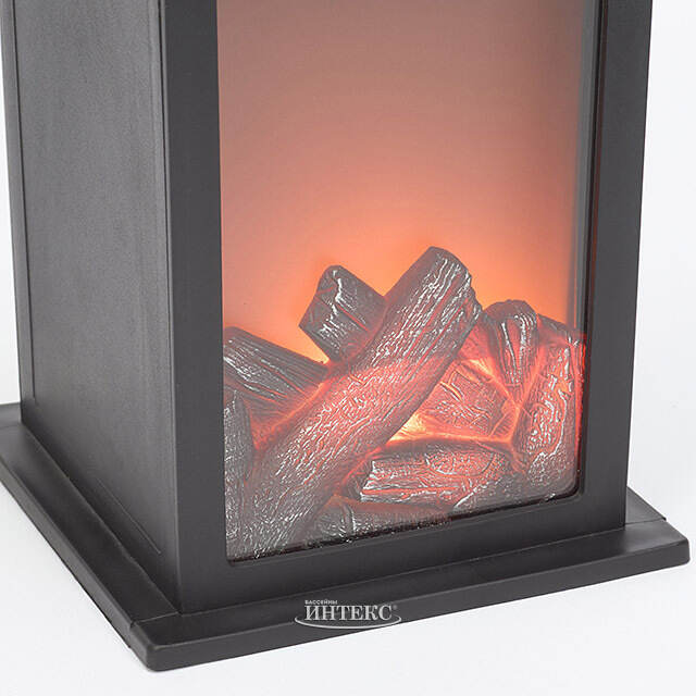 Декоративный фонарь-камин Classic 24 см, на батарейках Koopman