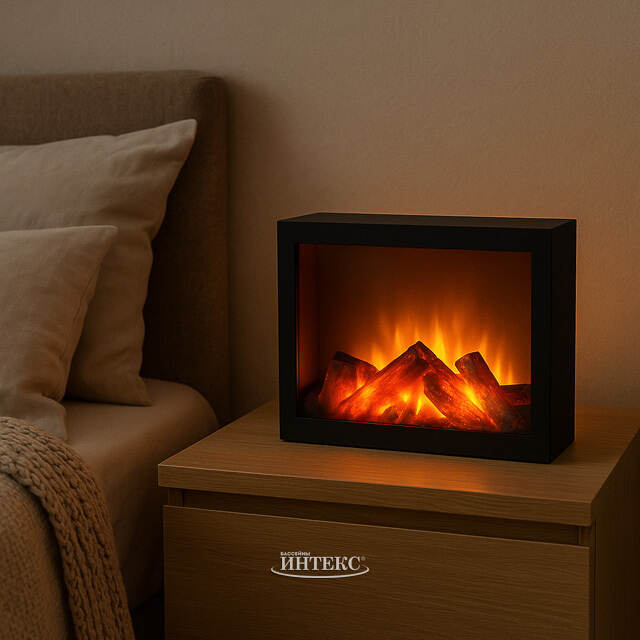 Светодиодный камин Модерн 29*23 см Koopman