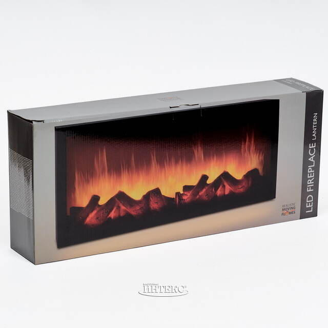 Электрический камин без обогрева Модерн 57*25 см, металл Koopman