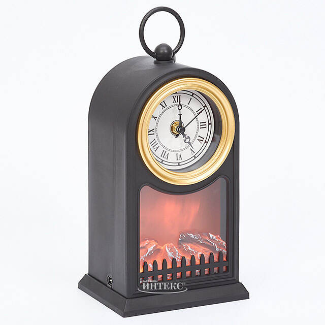 Настольные часы Адальэльма 26*15 см с камином Koopman