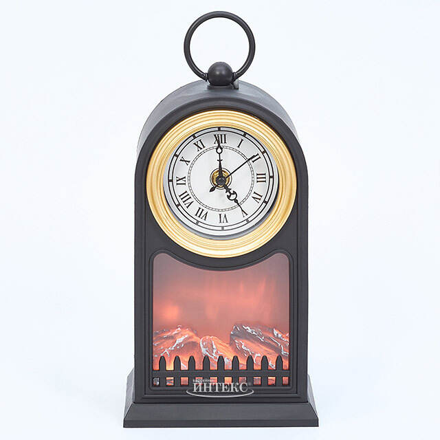 Настольные часы Адальэльма 26*15 см с камином Koopman