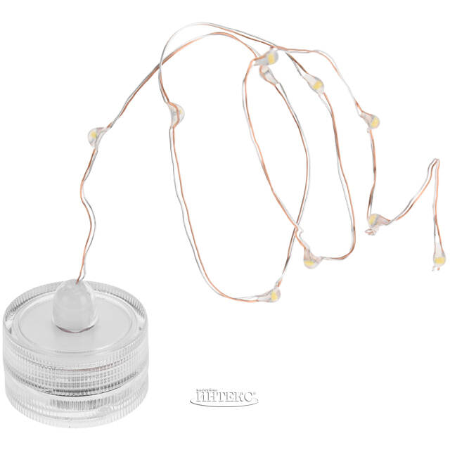 Подводный светильник-гирлянда Роса Оазис, 2 шт, 10 теплых белых LED Koopman (Купман)