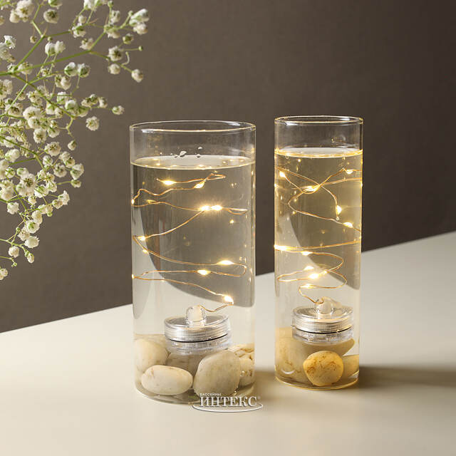 Подводный светильник-гирлянда Роса Оазис, 2 шт, 10 теплых белых LED Koopman (Купман)