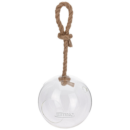 Стеклянный шар для декора Кантри 17*15 см Koopman