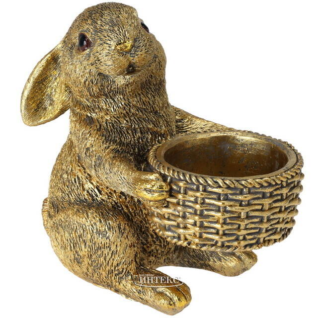 Декоративный подсвечник Rabbit - Holding Basket 13 см Koopman (Купман)