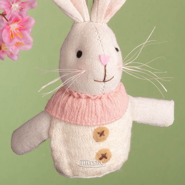 Подвесное украшение Кролик Джуди в воротничке 22 см Koopman (Купман)