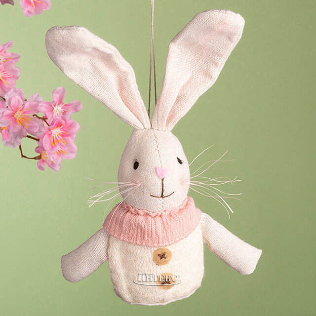 Подвесное украшение Кролик Джуди в воротничке 22 см Koopman (Купман)