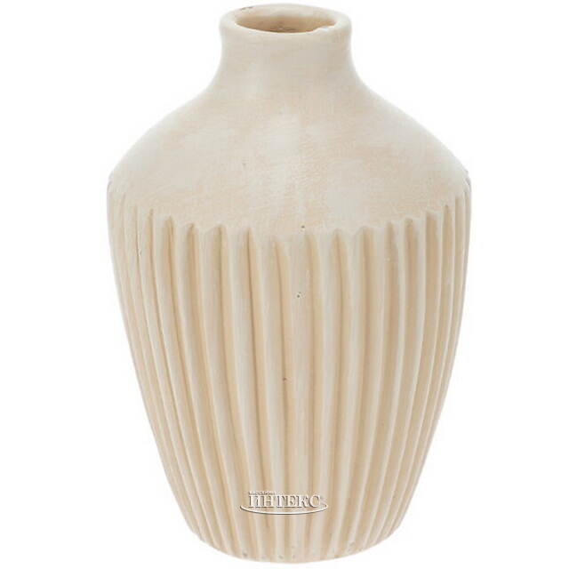 Ваза для цветов Лонджано 16 см бежевая Koopman (Купман)