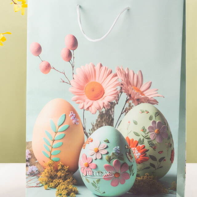 Подарочный пакет Пасхальные яйца 34*25 см Koopman (Купман)