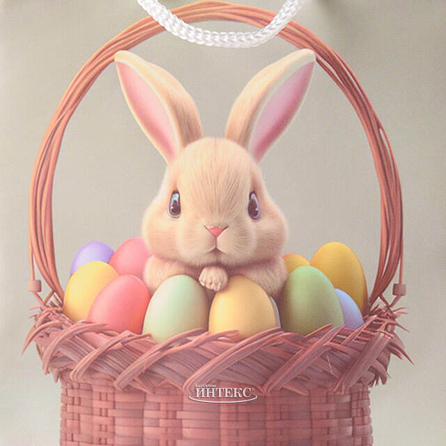 Подарочный пакет Пасхальный Кролик 16*11 см Koopman