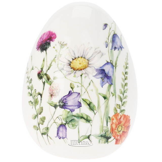 Декоративная фигурка Яйцо - Полевые Ромашки 12*9 см Koopman