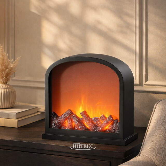 Светодиодный камин Арнистон 30*28 см, на батарейках Koopman