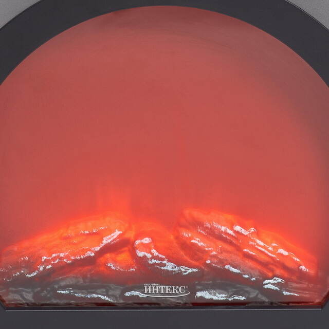 Светодиодный камин Эльблэк 33*34 см, на батарейках Koopman