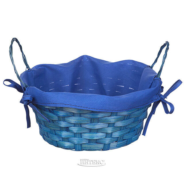 Декоративная корзина Симпл 21*9 см синяя Koopman (Купман)
