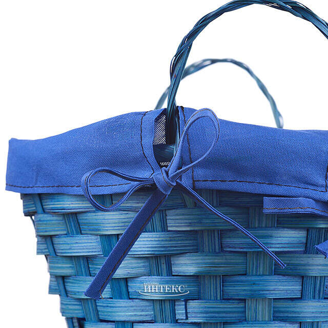 Декоративная корзина Симпл 21*9 см синяя Koopman (Купман)