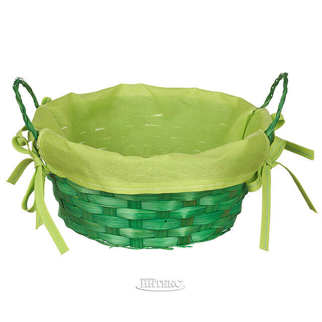 Декоративная корзина Симпл 21*9 см зеленая Koopman (Купман)