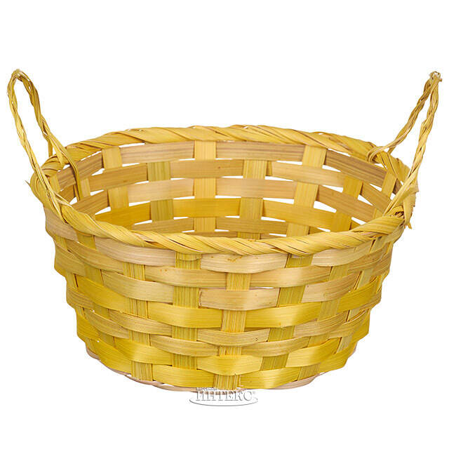 Декоративная корзина Бонни 17*9 см желтая Koopman (Купман)
