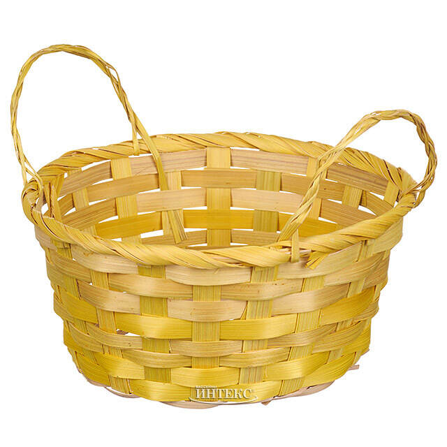 Декоративная корзина Бонни 17*9 см желтая Koopman (Купман)