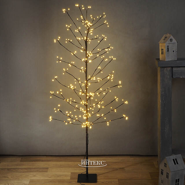 Светодиодное дерево Maja 150 см, 360 теплых белых BIG LED ламп, таймер, IP44 Koopman (Купман)