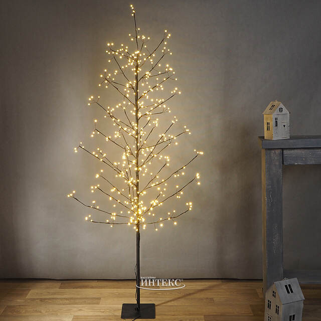 Светодиодное дерево Maja 180 см, 480 теплых белых BIG LED ламп, таймер, IP44 Koopman (Купман)