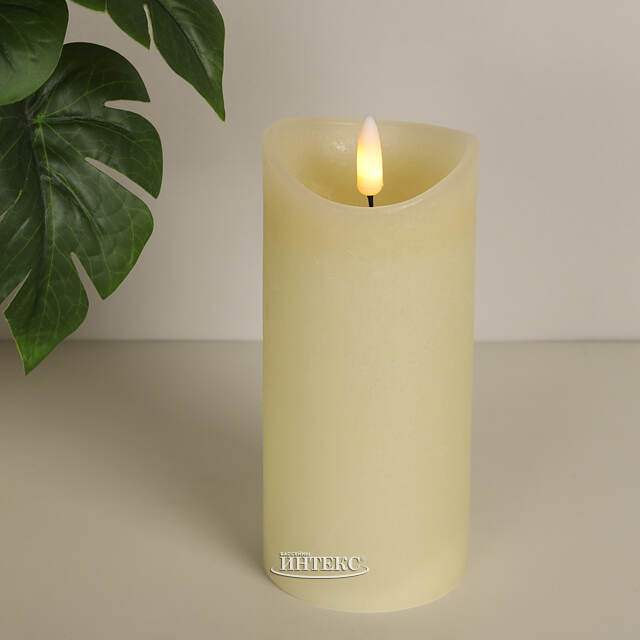 Светодиодная свеча Ромеро 15*7 см, на батарейках Koopman